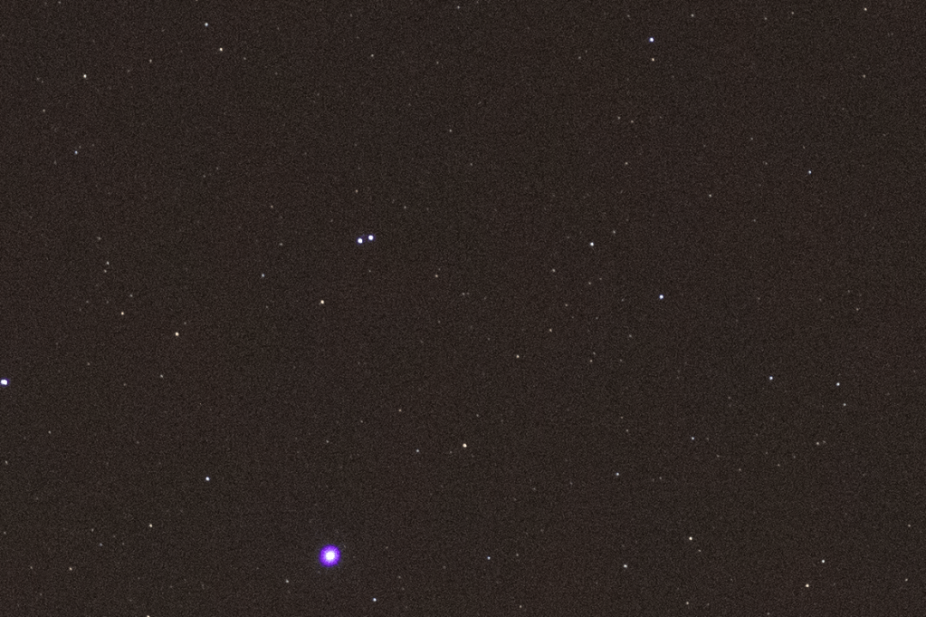 Regola NPF: tempo di esposizione 1,6s