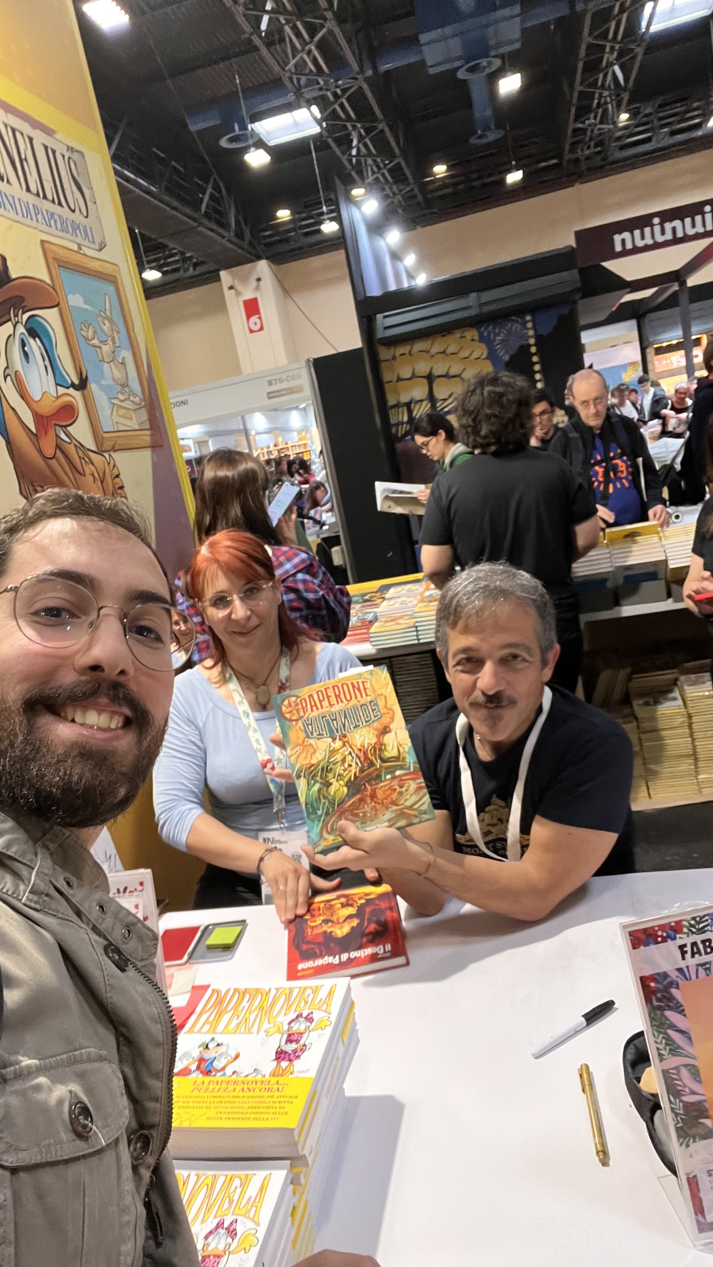 Il mio incontro con Fabio Celoni durante la sessione di farmacopie al SalTo 2026