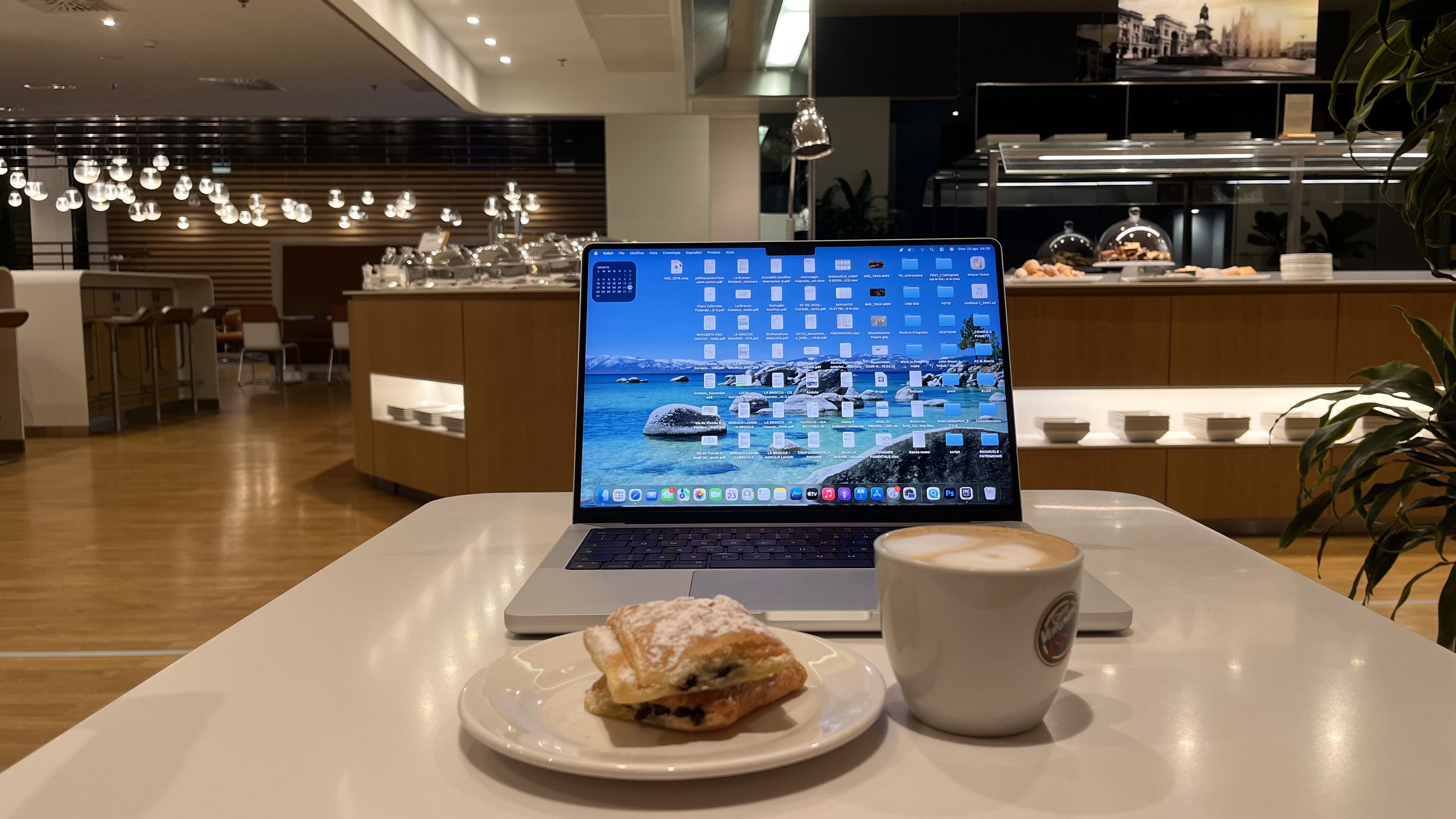 Colazione Lounge Lufthansa Malpensa